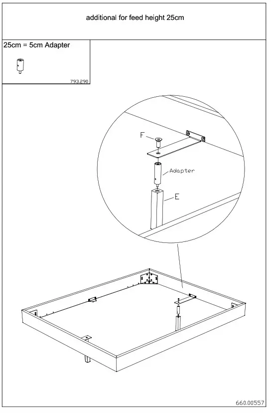 HASENA 660.00197 KENDAL Bed - Fig5