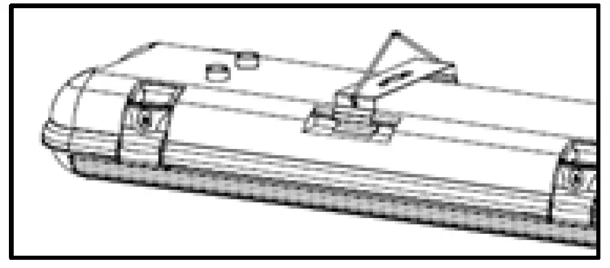 Kosnic AVO4FS18-W40 Integrated Batten with Emergency 2