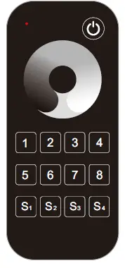 LED-Lighting-Hut-RT1,-RT6,-RT8-Dimming-Touch-Wheel-RF-Remote-Controller-fig 9