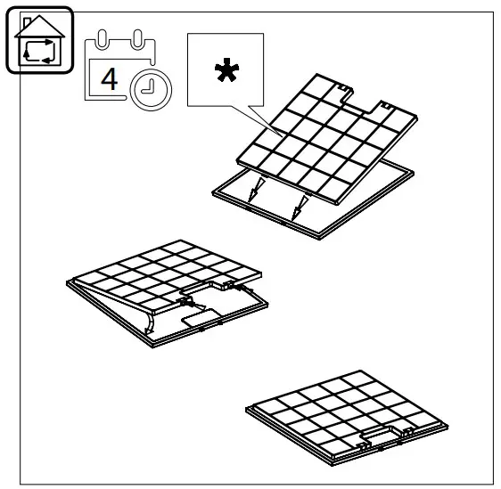 REPLACING THE CARBON FILTERS