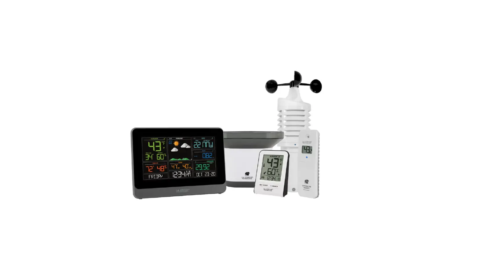 La Crosse Technology V30v4 Complete Personal Wi-fi Weather Station With Accuweather User Guide