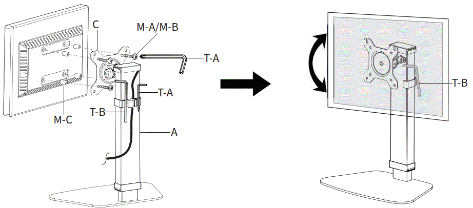 V I V O-STAND-V001V-Single-Monitor-Desk-Stand-fig-7