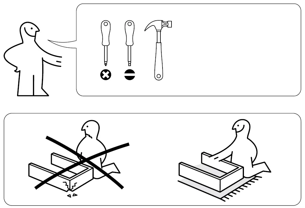 IKEA NORRÅKER Table 1