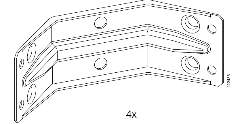 IKEA NORRÅKER Table 4