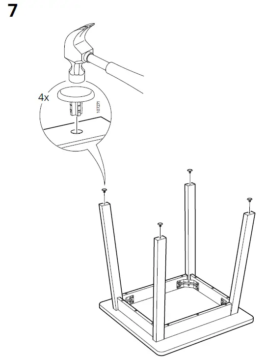 IKEA NORRÅKER Table 9
