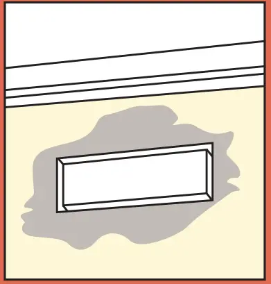 ARIA Flush Wall Vent Lite BS Plastic Drywall Bead - INSTRUCTION 4