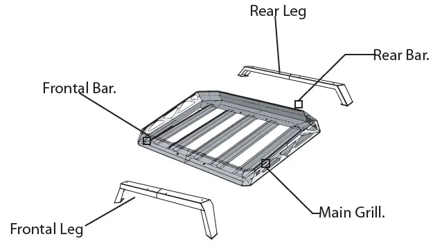 AFX-MOTORSPORTS-CAN004-Can-Am-Maverick-Roof-Rack-fig-4