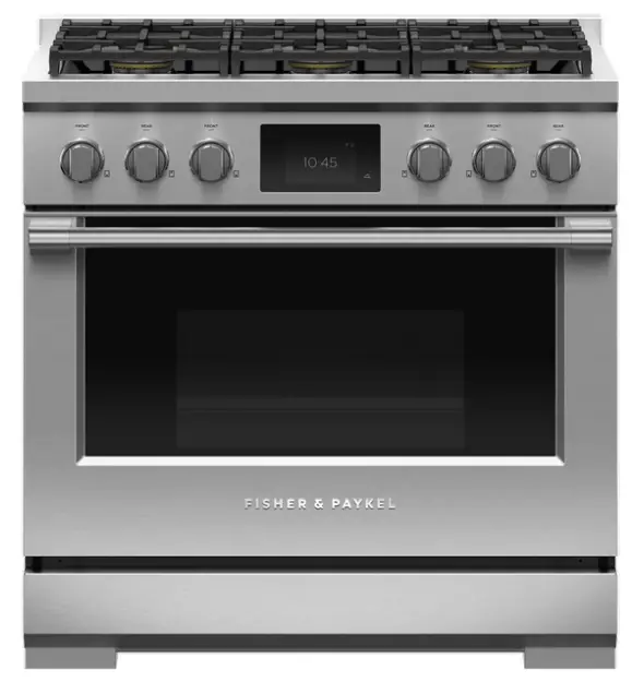 FISHER and PAYKEL RDV3-366-L Dual Fuel Range