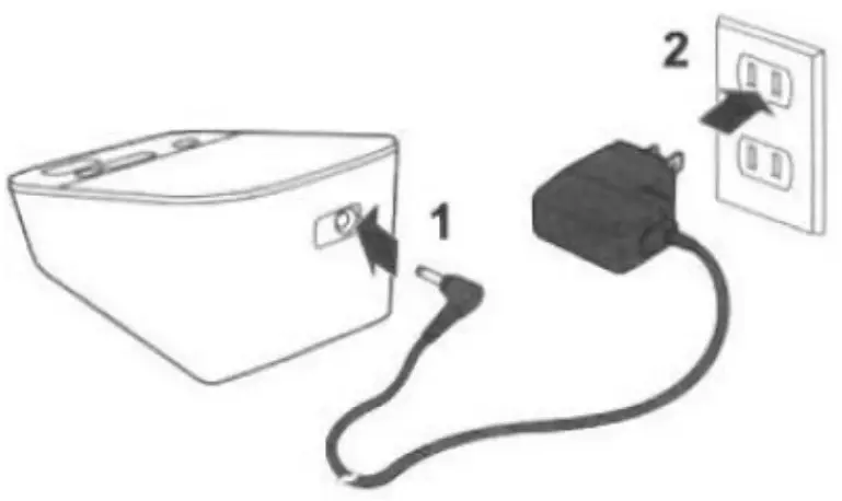 RCB BP05 Wireless Arm Type Blood Pressure Monitor - AC Adapter