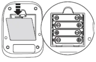 RCB BP05 Wireless Arm Type Blood Pressure Monitor - Batteries
