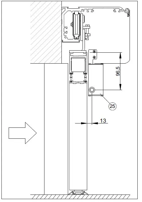DITEC AS45 Panic Device-fig-118