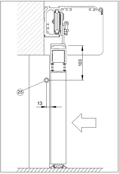 DITEC AS45 Panic Device-fig-158