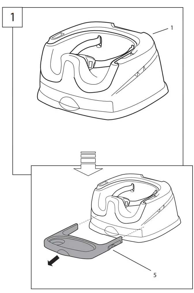ingenuity Baby Base 2-in-1 Booster Seat - fig 2