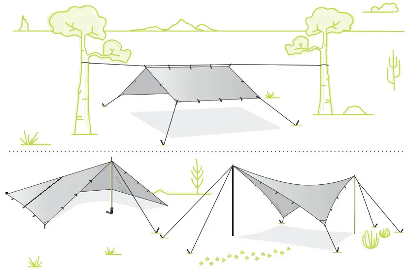 Eureka 2670003 Trail Fly 10 Camp Tarp - overview 1