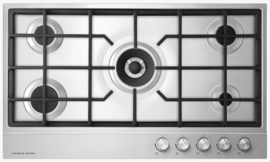 FISHER-PAYKEL-CG905DLPX1-90cm- Gas-on-Steel-Hob-1