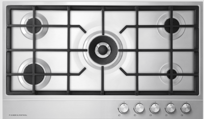 FISHER-PAYKEL-CG905DLPX1-90cm- Gas-on-Steel-Hob-PRODUCT-IMAGE
