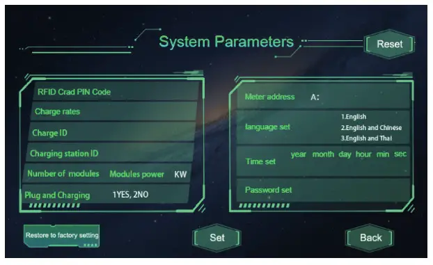 PROJECT EV EVD-40D 40KW DC Charging - RFID Card