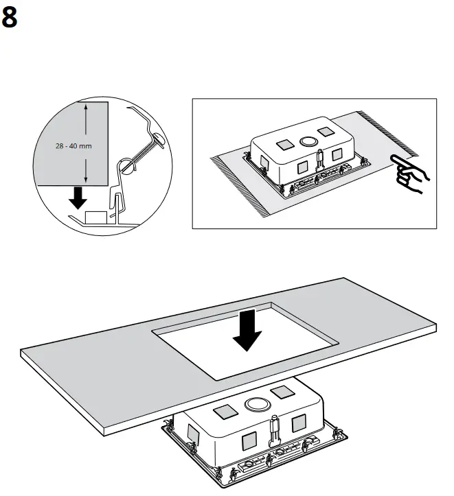 IKEA BOHOLMEN Single Bowl Top Mount Sink - Figer 10