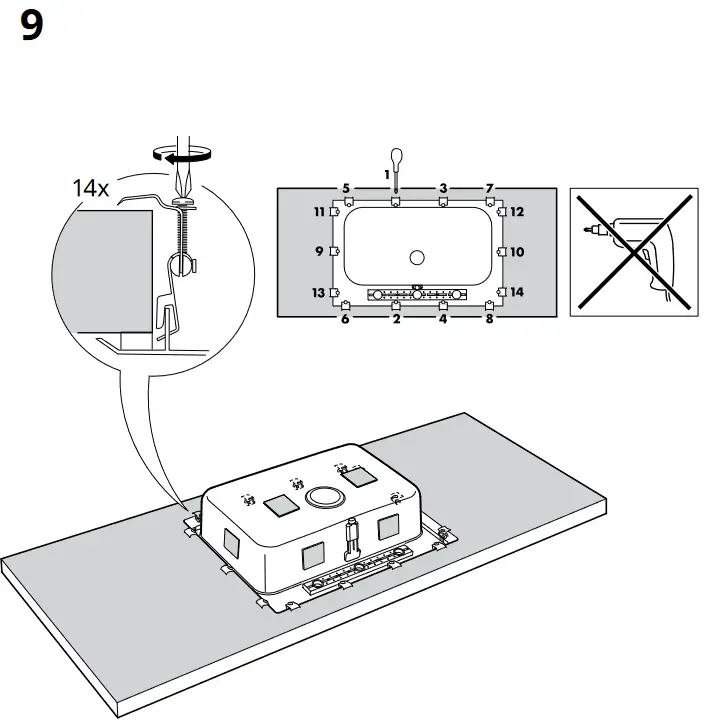 IKEA BOHOLMEN Single Bowl Top Mount Sink - Figer 11