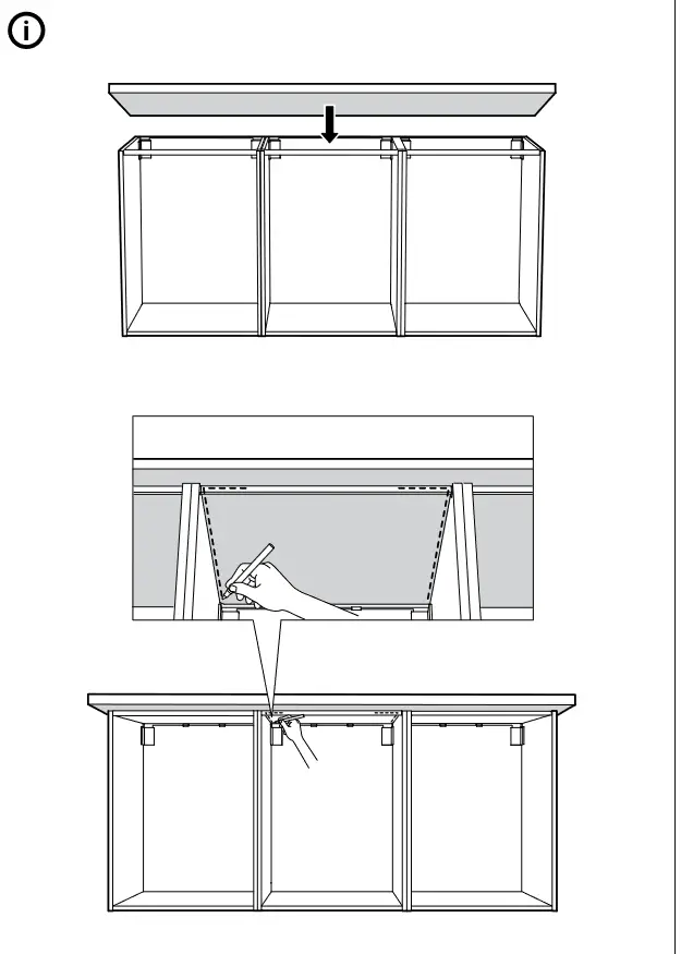 IKEA BOHOLMEN Single Bowl Top Mount Sink - Figer 3