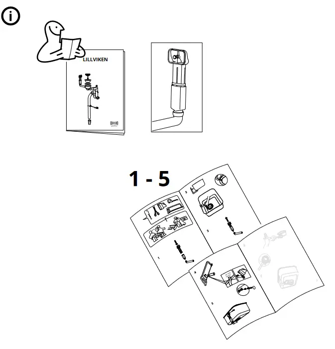 IKEA BOHOLMEN Single Bowl Top Mount Sink - Figer 8