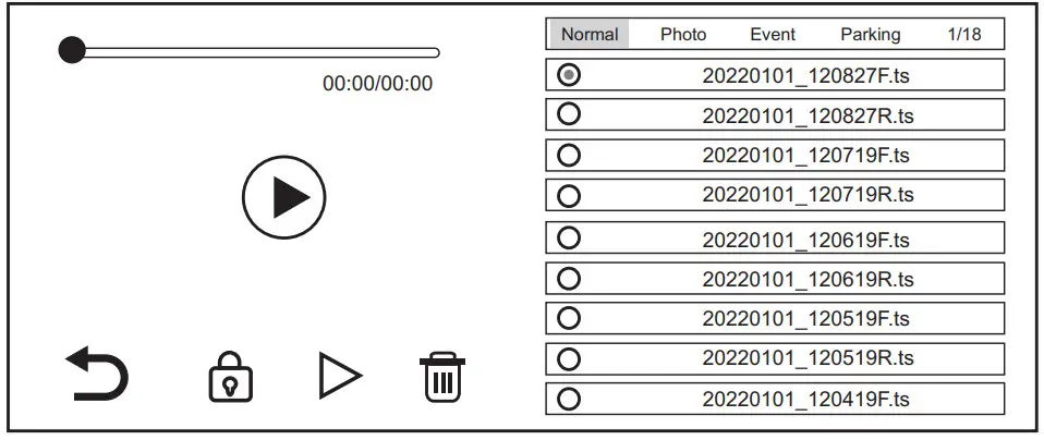 Haloview BT12 10.2 Inch 1080P Carplay Monitor - replay function