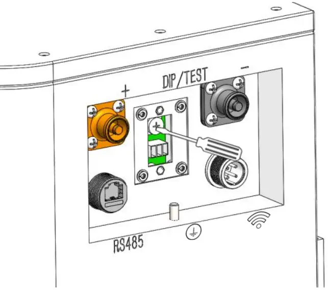 DMEGC L02 48100 Lithium-Ion Battery - DIP switch
