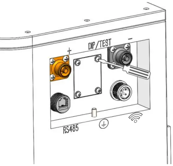 DMEGC L02 48100 Lithium-Ion Battery - cover plate