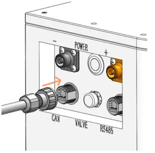 DMEGC L02 48100 Lithium-Ion Battery - nverter COM port