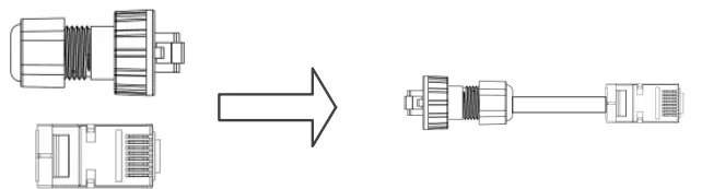 DMEGC L02 48100 Lithium-Ion Battery - plug