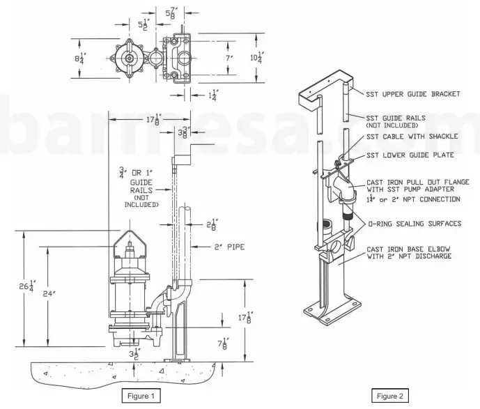 Barmesa-Pumps-SRC-2-Slide-Rail-Coupling-fig-1
