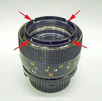 MINOLTA MC 85mm f1 7 Lens Disassembly Tutorial - Things to prepare 10