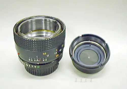 MINOLTA MC 85mm f1 7 Lens Disassembly Tutorial - Things to prepare 11
