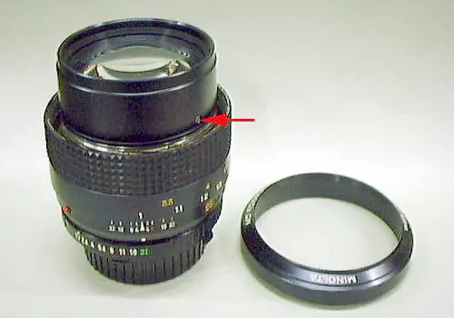 MINOLTA MC 85mm f1 7 Lens Disassembly Tutorial - Things to prepare 2