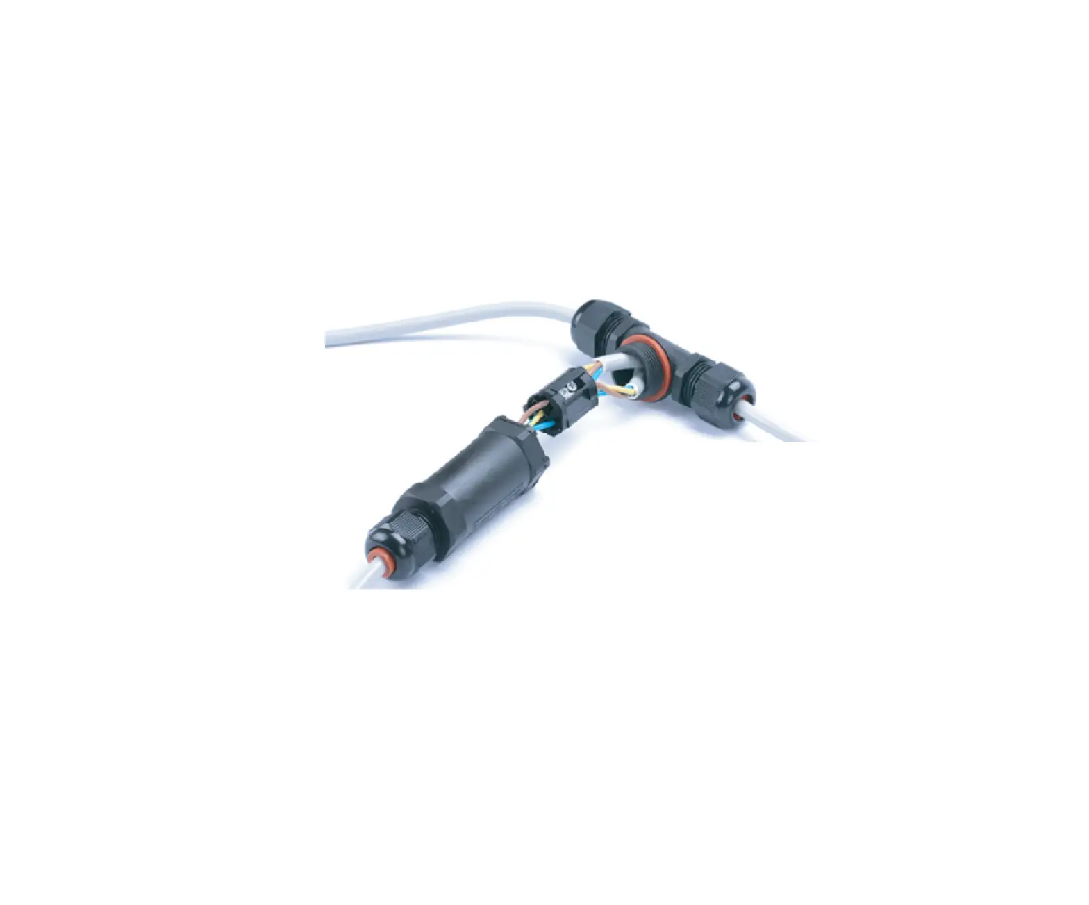 Sygonix Sy-5516050 Waterproof T-cable Connector Instruction Manual Sygonix Sy-5516050 Waterproof T-cable Connector Instruction Manual