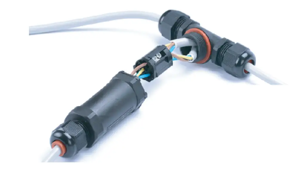 sygonix SY-5516050 Waterproof T-Cable Connector