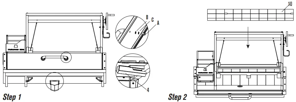 TAGWOOD-BBQ-BBQ05SS-Built-In-Charcoal-Grill-fig-5
