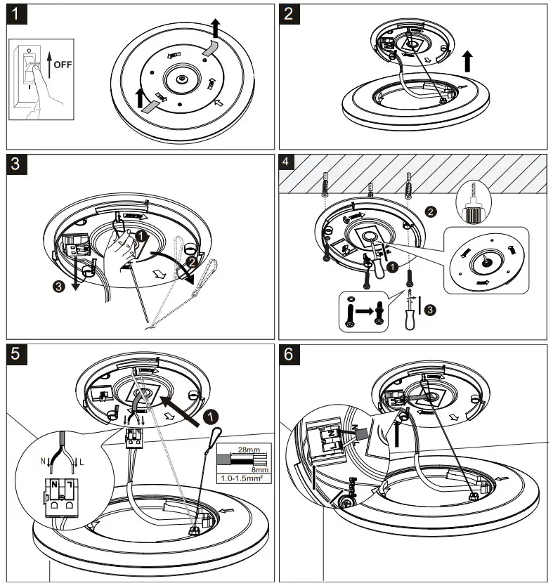 nordlux 47256001 Ceiling Light - Figure 1