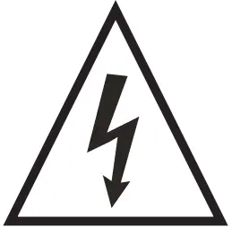 Electric Warning Icon
