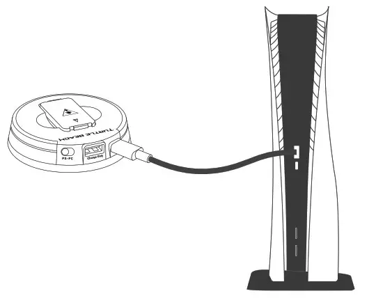 TURTLE BEACH Stealth Pro Wireless Headset for PlayStation - fig 1