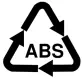 ABS Recycling Symbol