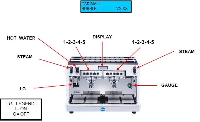 CARIMALI-Cento-Semi-Automatic-Coffee-Machine-fig-2