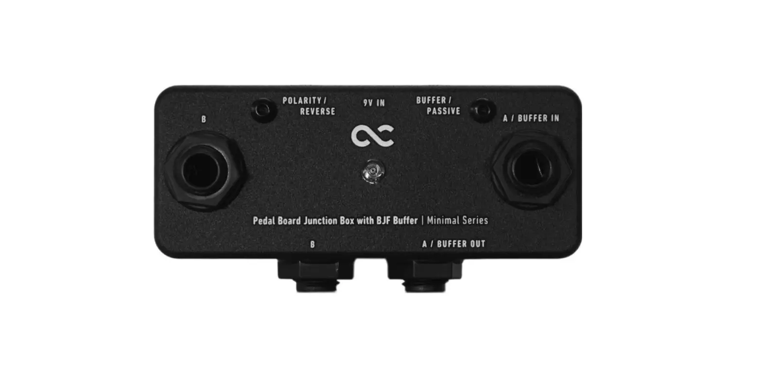 One Control Usa Oc-m-jbbuf Minimal Series Pedal Board Junction Box With Bjf Buffer User Manual