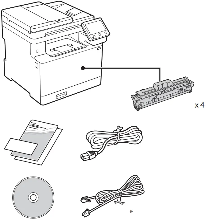 Checking the Items Included