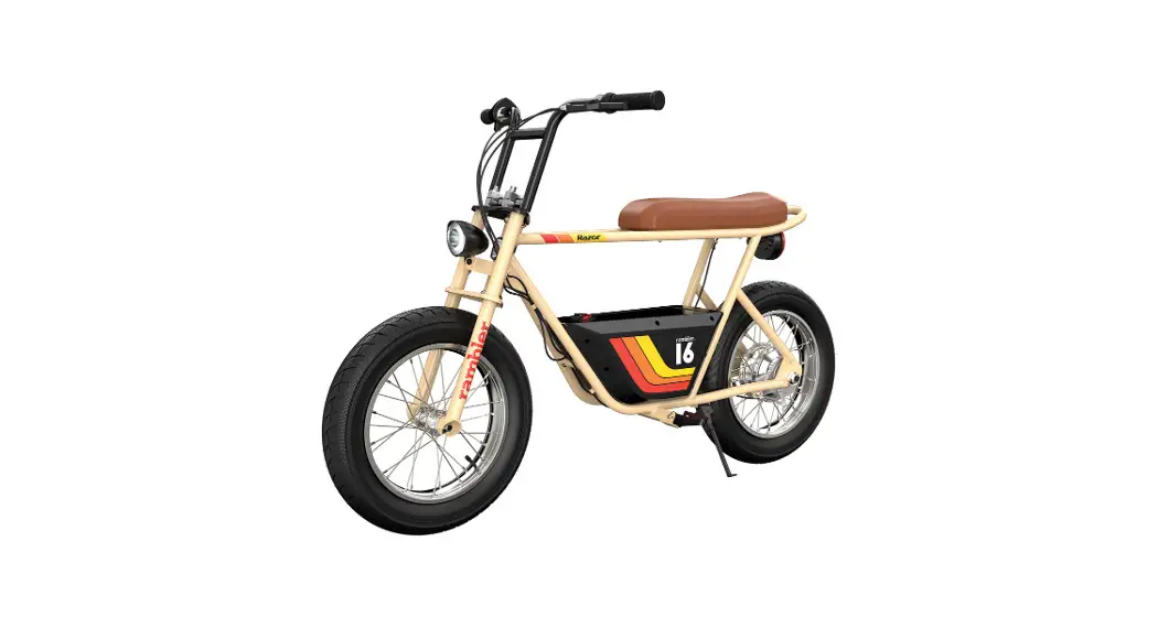 Razor Rambler16 Electric Mini Bike Owner's Manual