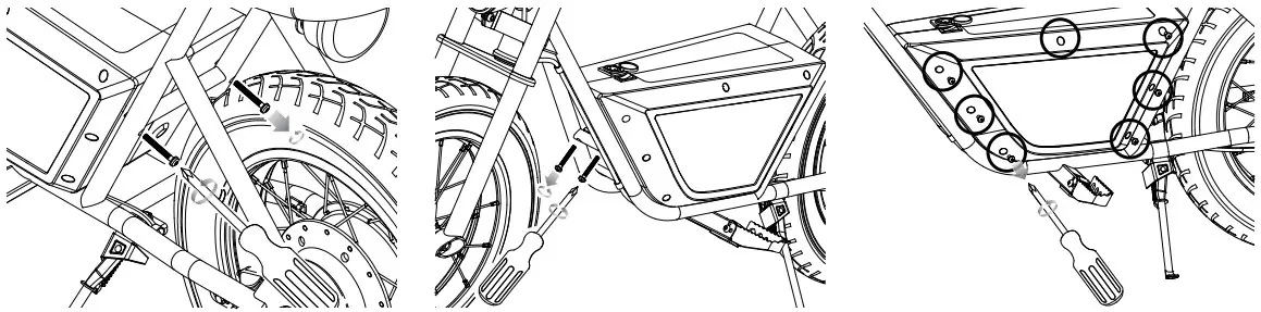 Razor rambler16 Electric Mini Bike - Replacing the Battery 1