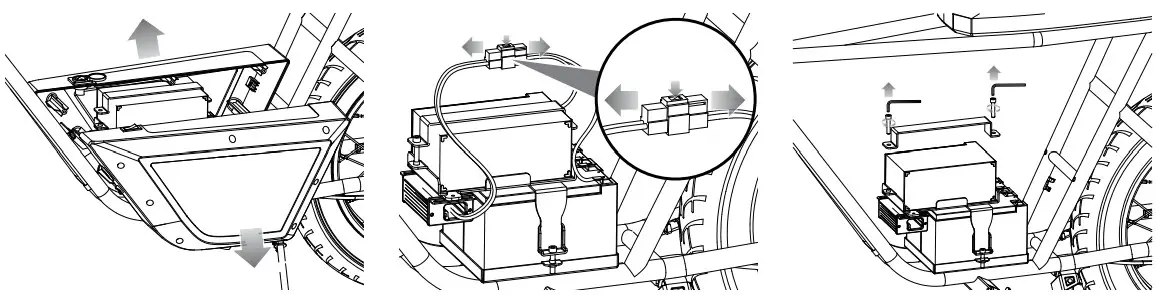Razor rambler16 Electric Mini Bike - Replacing the Battery 2