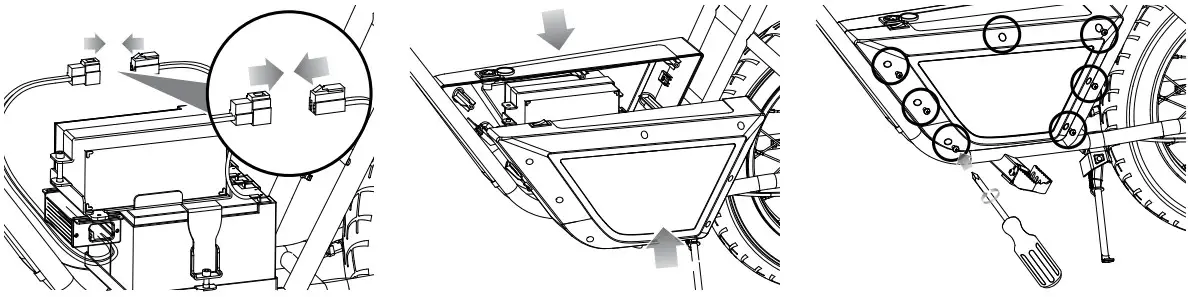 Razor rambler16 Electric Mini Bike - Replacing the Battery 5