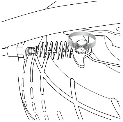 Razor rambler16 Electric Mini Bike - much slack
