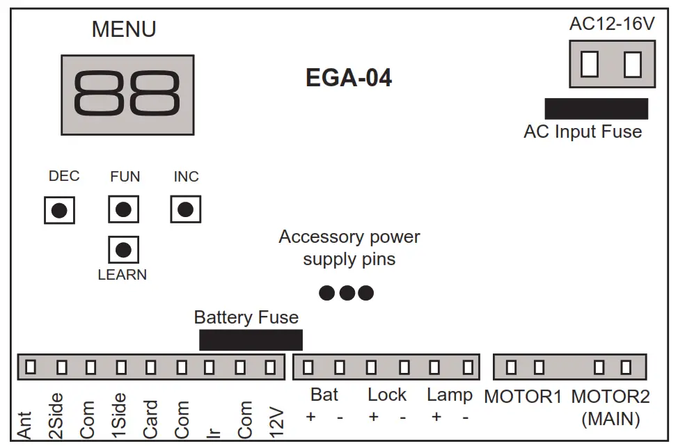 BMGI EGA-04 Control Board - Compatible